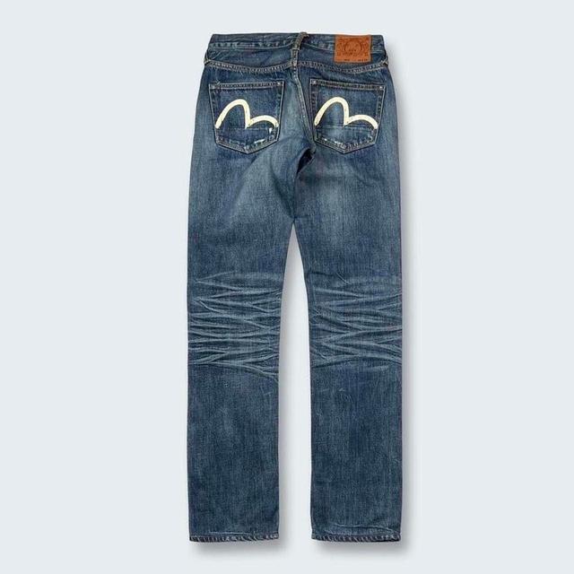 Evisu Men's Jeans - Blue - 28" on Productcaster.