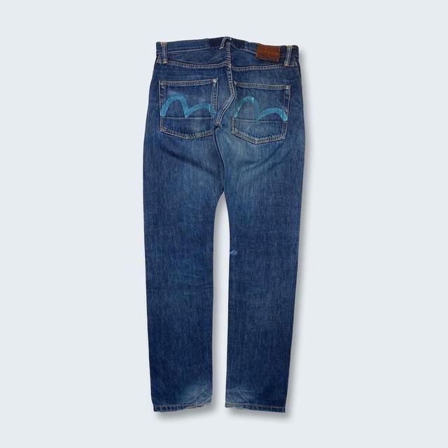 Evisu Men's Jeans - Blue - 31" on Productcaster.