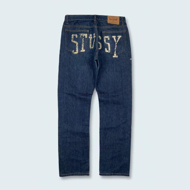 Stüssy Men's Jeans - White - 31" on Productcaster.