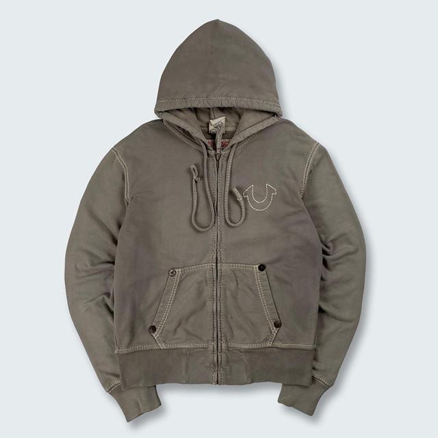 True Religion Women's Hoodie - Grey - M on Productcaster.