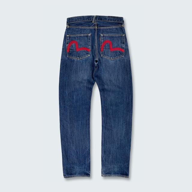 Evisu Men's Jeans - Red - 30" on Productcaster.