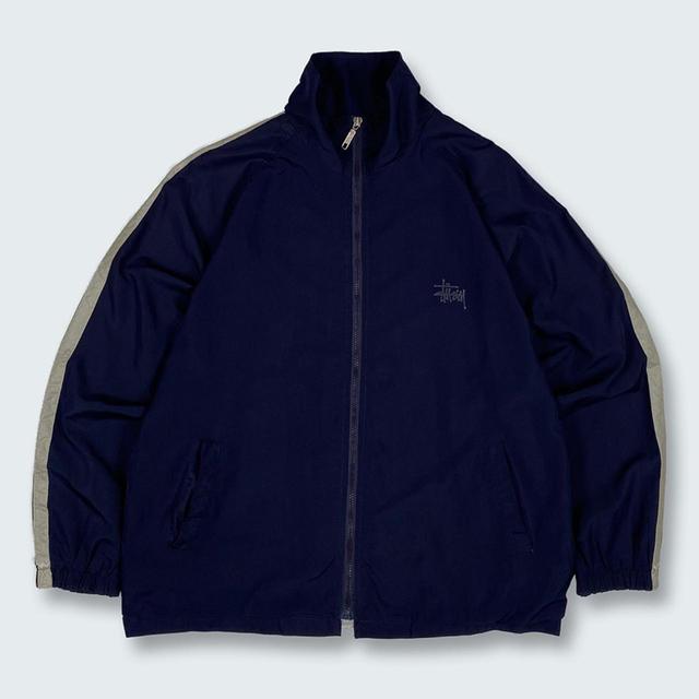 Stüssy Men's Jacket - Blue - L on Productcaster.