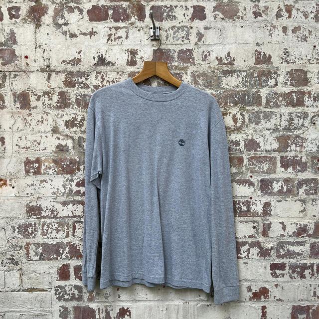 Timberland Men's T-shirt - Grey - M on Productcaster.