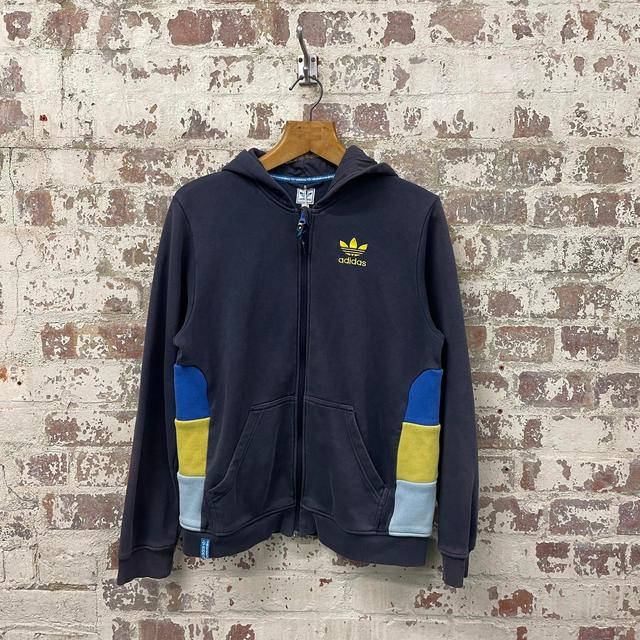 Adidas Men's Sweatshirt - Navy - M on Productcaster.