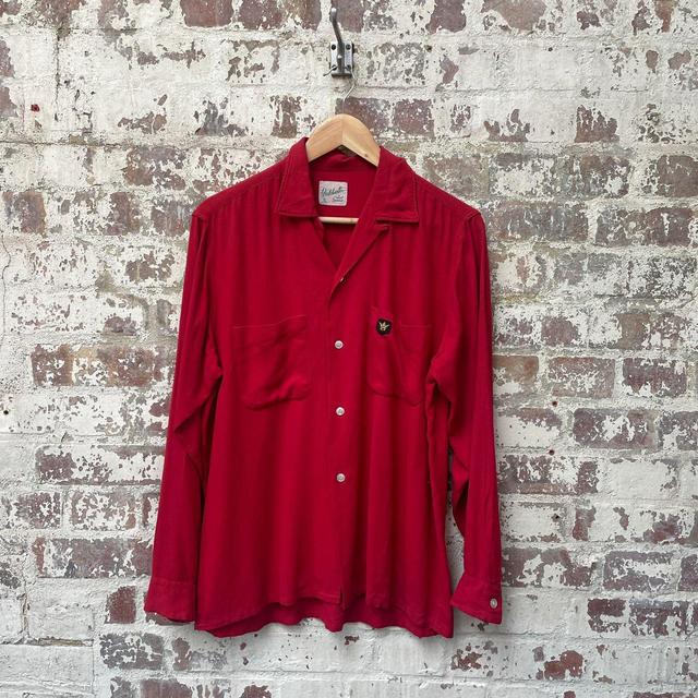 The Unbranded Brand Men's Shirt - Red - M on Productcaster.