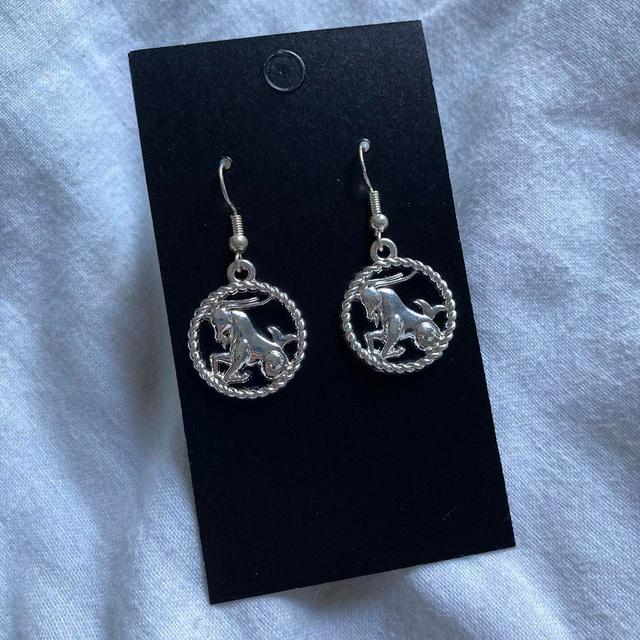 Women's Earrings - Silver on Productcaster.