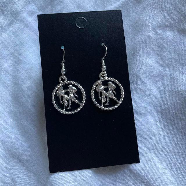 Women's Earrings - Silver on Productcaster.