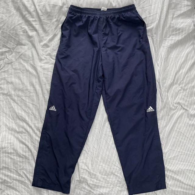 Adidas Men's Sweatpants - Navy - L on Productcaster.