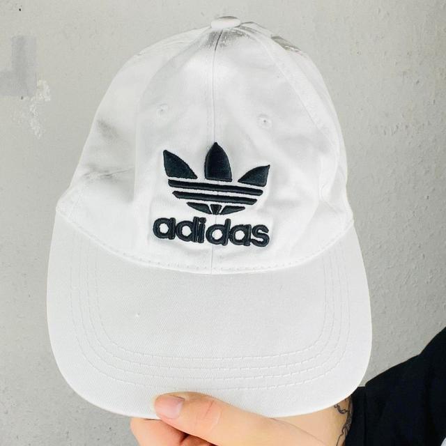 Adidas Women's Caps - White/Black on Productcaster.