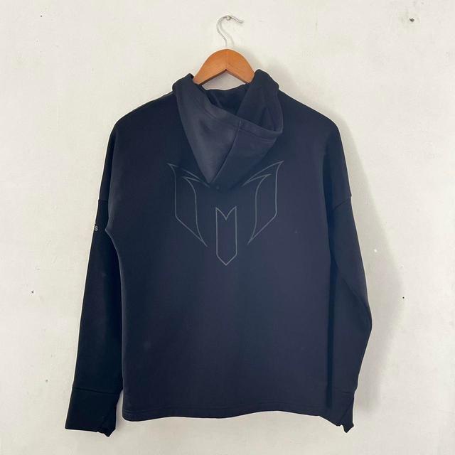 Adidas Kids' Hoodie - Black on Productcaster.