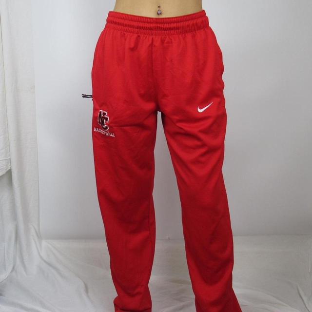 Nike Men's Sweatpants - Red/White - M on Productcaster.