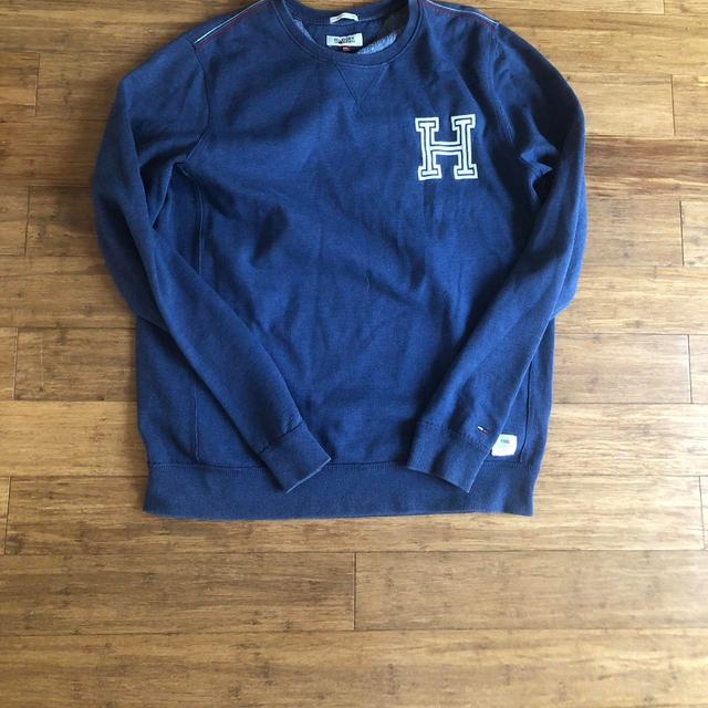 Tommy Hilfiger Men's Jumper - Blue - XXL on Productcaster.