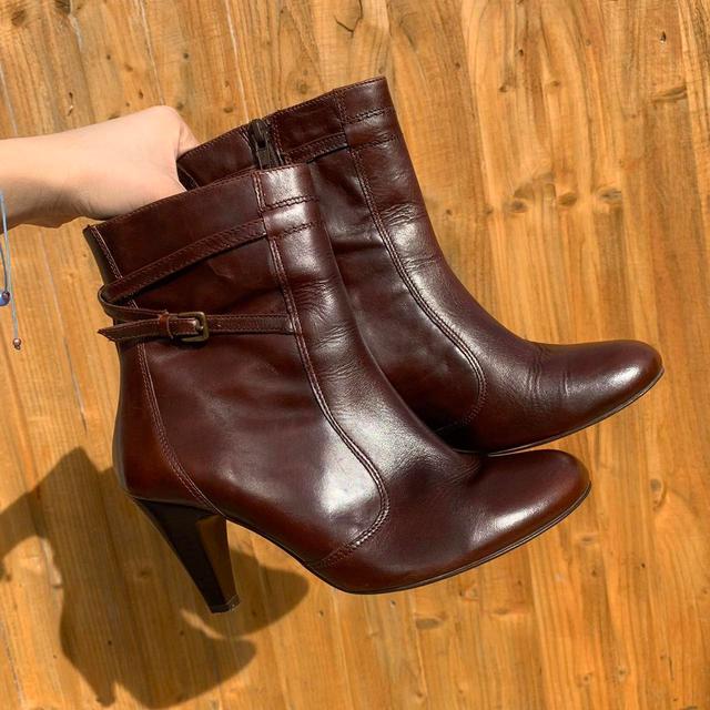 Next Women's Ankle Boots - Brown - UK 4 on Productcaster.