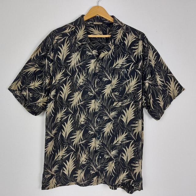 Vintage Men's Shirt - Black/Cream - L on Productcaster.