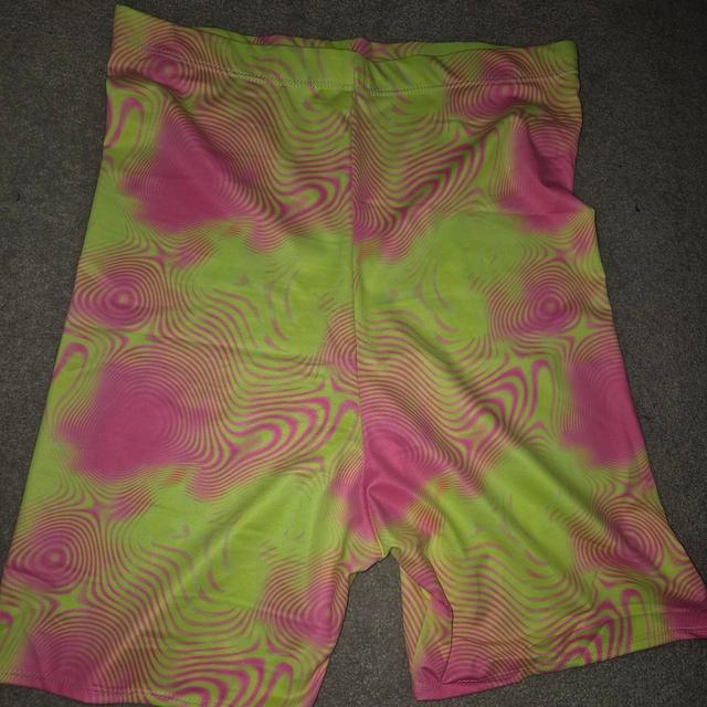 Unknown London Women's Shorts - Yellow/Multi - UK 12 on Productcaster.