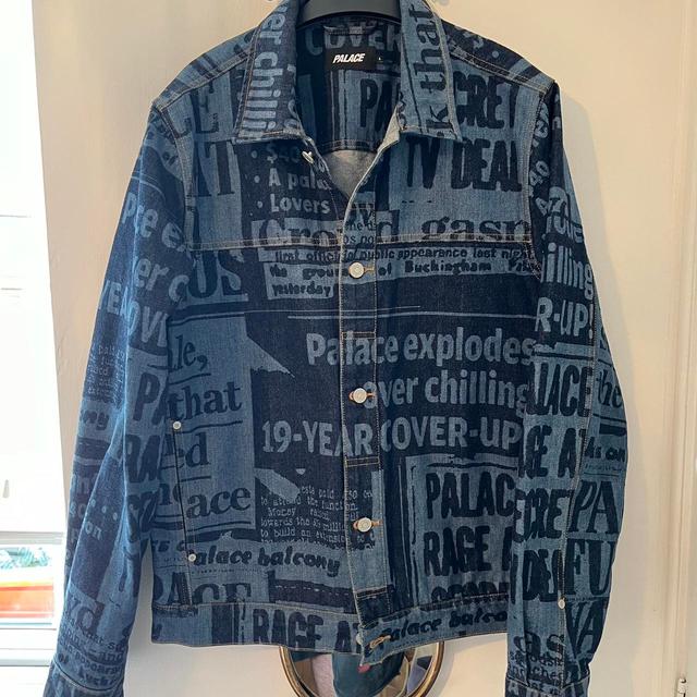 Palace Men's Jacket - Blue/Navy - L on Productcaster.