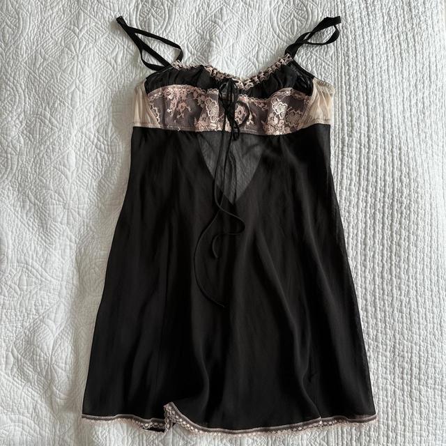 Victoria's Secret Women's Babydoll Dress - Black - L on Productcaster.