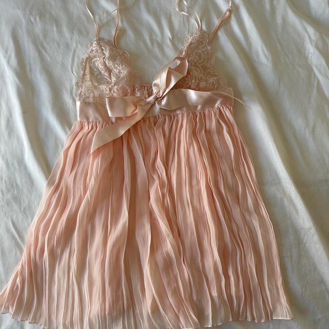 Victoria's Secret Women's Babydoll Dress - Pink - S on Productcaster.