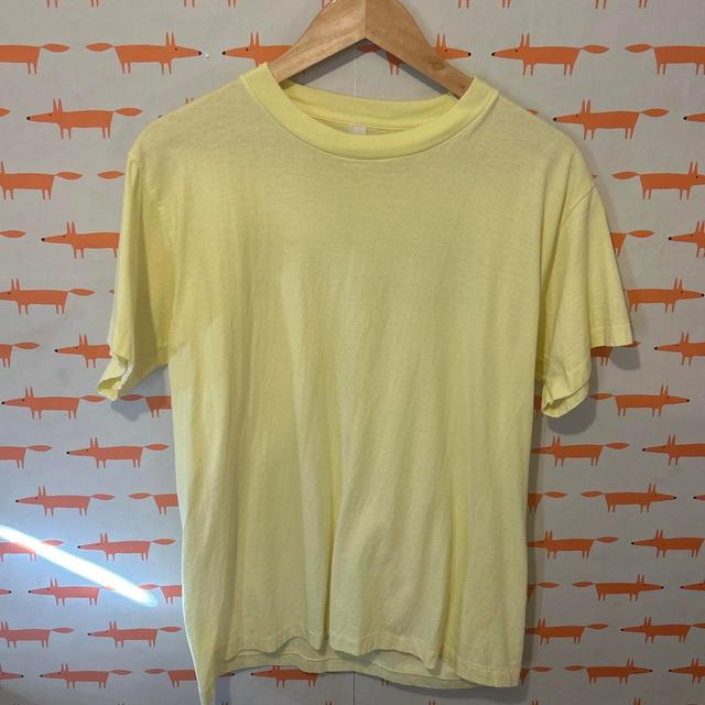 Panerai Men's T-shirt - Yellow - M on Productcaster.