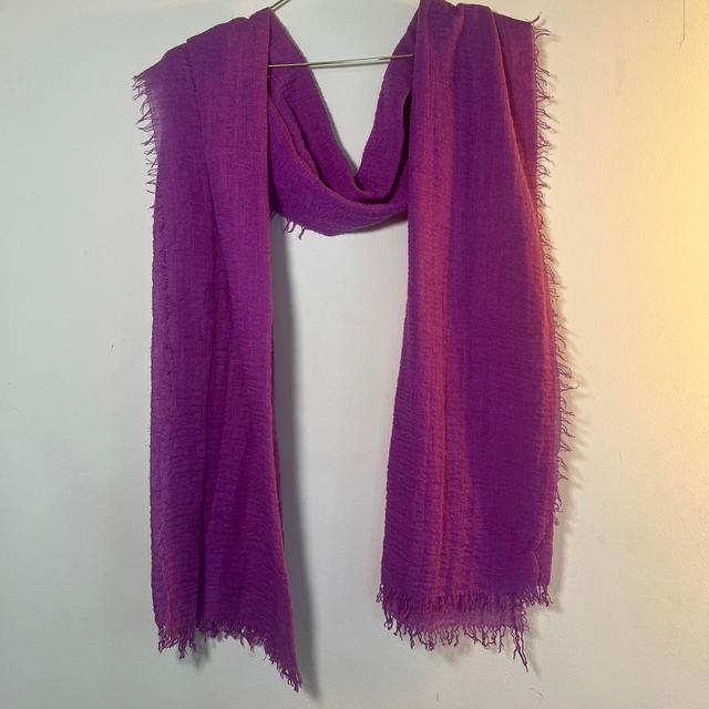 Vintage Women's Scarf - Purple on Productcaster.