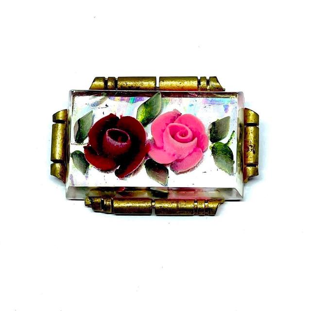 Vintage Women's Brooch - Multi on Productcaster.