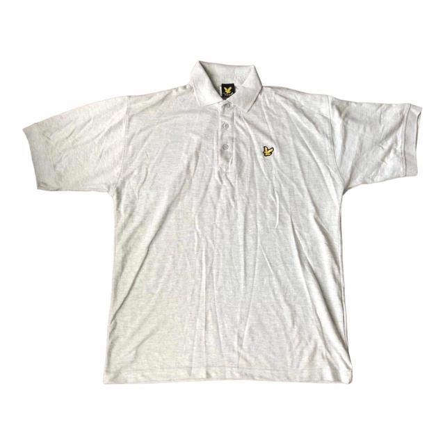 Lyle & Scott Men's Polo shirt - Grey - L on Productcaster.