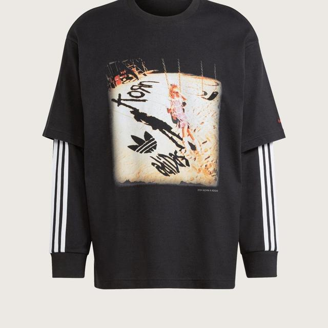 Adidas Men's T-shirt - Black - M on Productcaster.