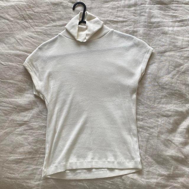 Zara Women's Shirt - White - S on Productcaster.