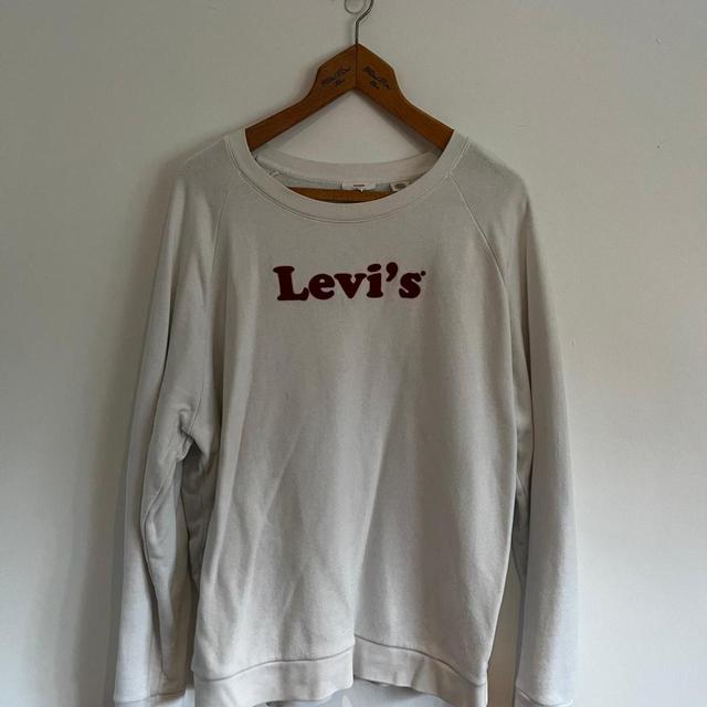 Levi's Women's Jumper - White/Cream - 18 on Productcaster.