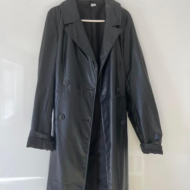 H&M Women's Trench - Black - UK 6 on Productcaster.