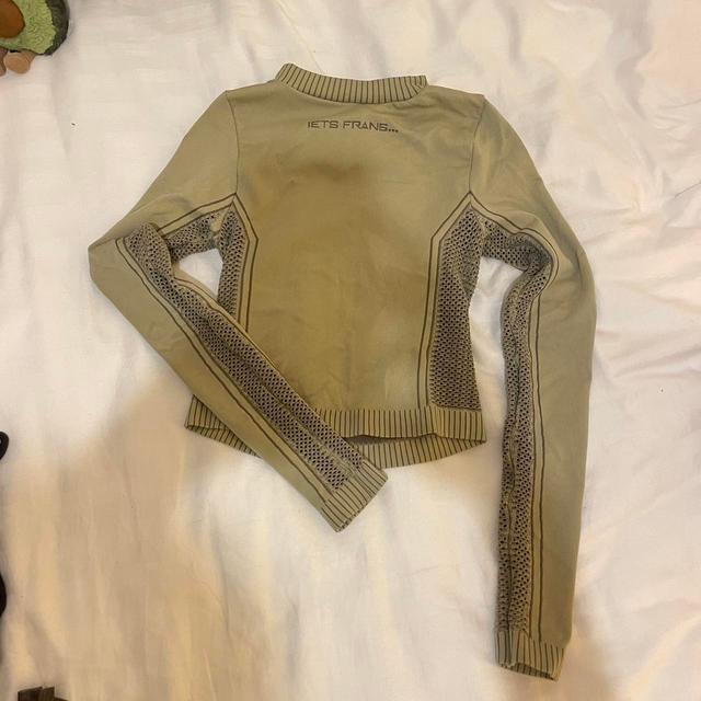 iets frans... Women's Crop top - Green/Khaki - S on Productcaster.