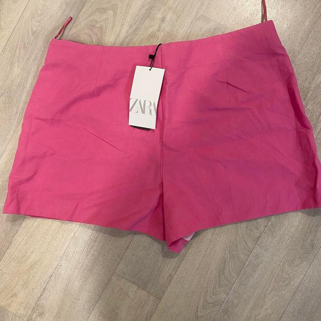 Zara Women's Shorts - Pink - XL on Productcaster.