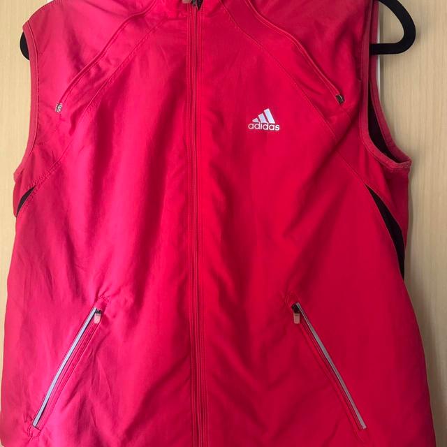 Adidas Women's Jacket - Red - UK 10 on Productcaster.