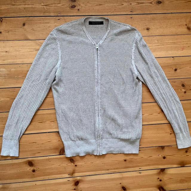 AllSaints Men's Cardigan - Grey - M on Productcaster.