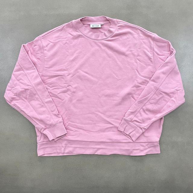 Weekday Women's Sweatshirt - Pink - S on Productcaster.