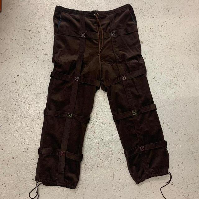 Women's Cargo Trousers - Brown - 28" on Productcaster.