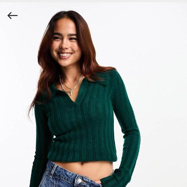 ASOS Design Women's Jumper - Green - 8 on Productcaster.