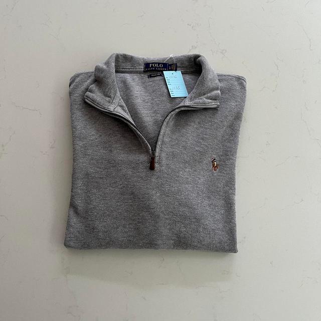 Ralph Lauren Men's Jumper - Grey - L on Productcaster.