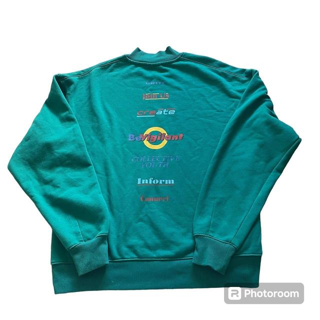 Daily Paper Men's Sweatshirt - Green/Multi - M on Productcaster.