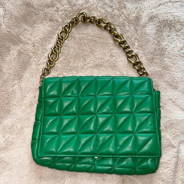 Zara Women's Bag - Green on Productcaster.