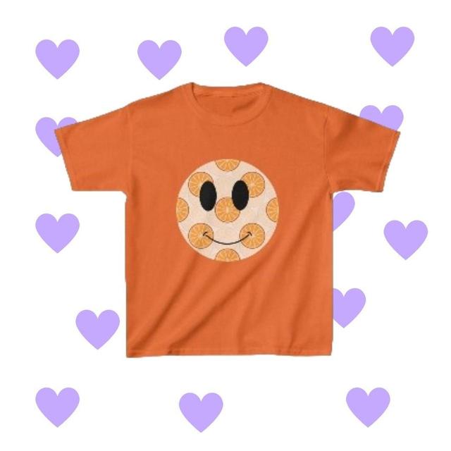 Custom Women's T-shirt - Orange - M on Productcaster.