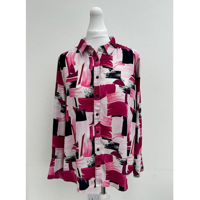 Marks & Spencer Women's Shirt - Pink - 16 on Productcaster.