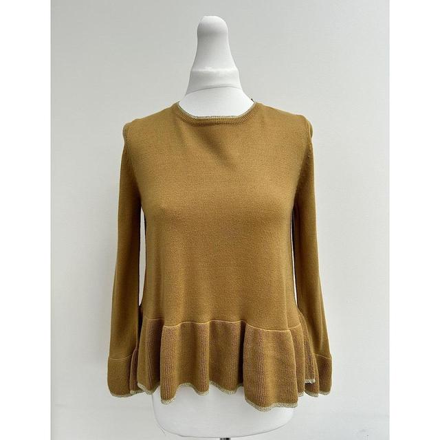 Marks & Spencer Women's Top - Yellow - 12 on Productcaster.