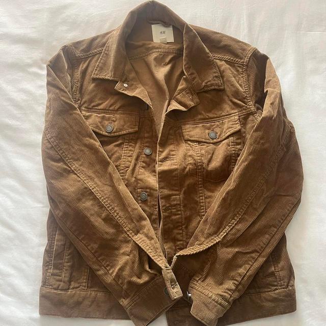 H&M Men's Jacket - Brown - S on Productcaster.