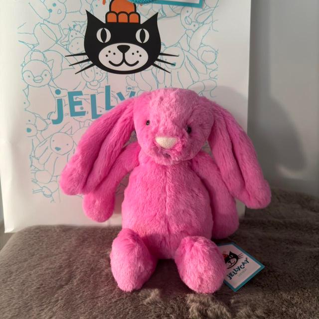 Jellycat Stuffed animal - Pink/White on Productcaster.