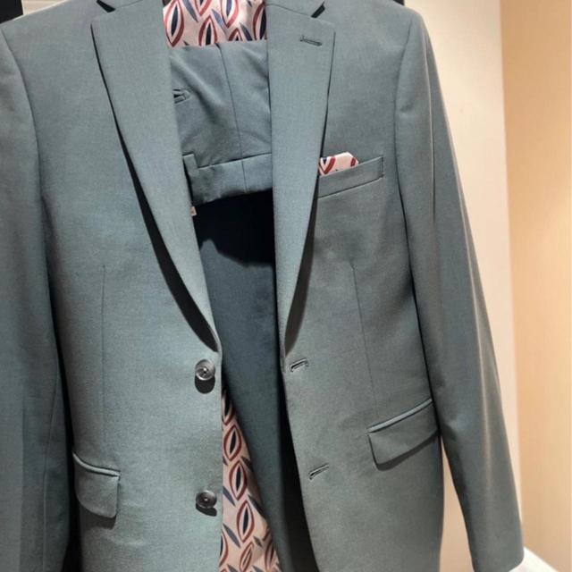 Next Men's Suit - Green - M on Productcaster.