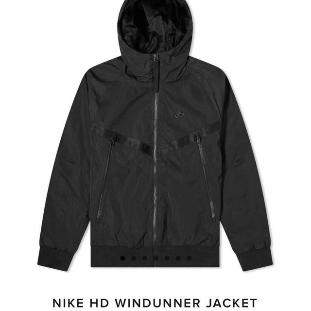 Nike Men's Windbreaker Jacket - Black - S on Productcaster.