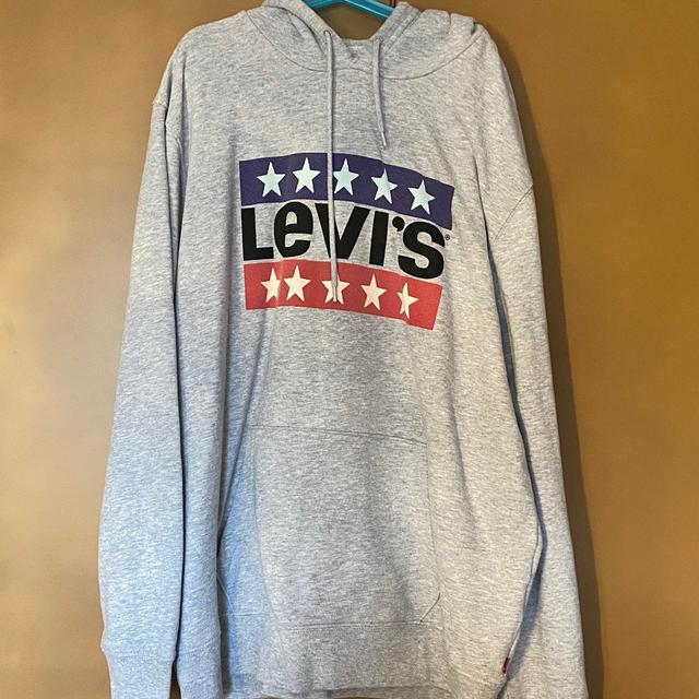 Levi's Men's Hoodie - Grey - M on Productcaster.