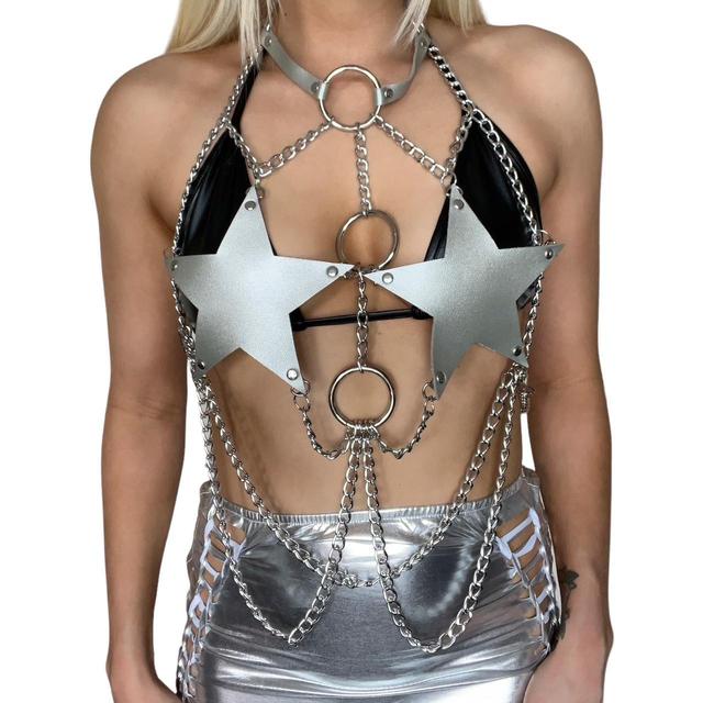 Women's Crop top - Silver - One size on Productcaster.