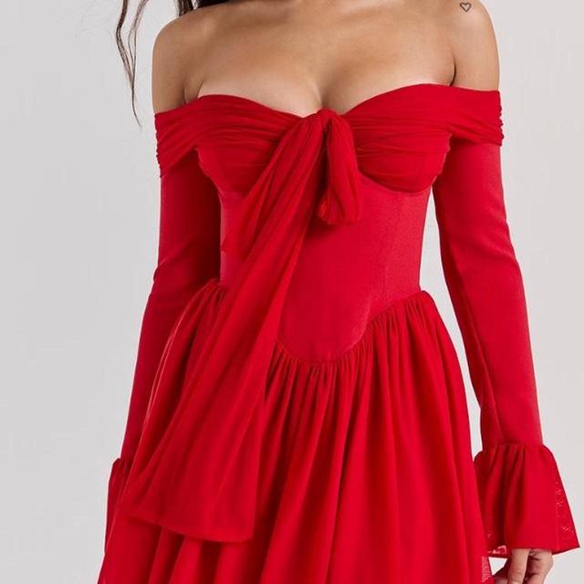 House of CB Women's Dress - Red - S on Productcaster.